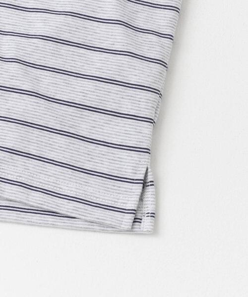 FORK&SPOON（フォークアンドスプーン）の「FORK&SPOON　カラーボーダーショートスリーブTシャツ（Tシャツ/カットソー・メンズ・オレンジ/グリーン/ネイビー・5/4）」の8枚目の写真