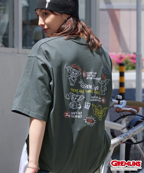 セール】【GREMLINS】別注 グレムリン グラフィック刺繍 ヴィンテージ