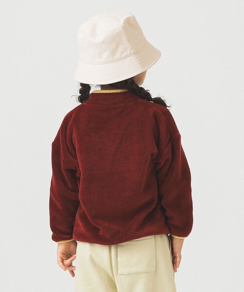 B:MING by BEAMS（ビーミングバイビームス）の「フリースボア プルオーバー 2025FW（90～140cm）（スウェット・キッズ・ベージュ/レッド/ネイビー・140/130/120/110/100/90）」の10枚目の写真
