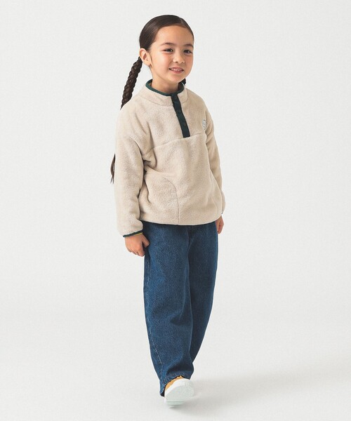90s Gem Sportswear フリースボアプルオーバー USA製 セール】フリースボア プルオーバー 2025FW（90～140cm）（スウェット
