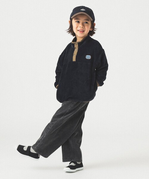B:MING by BEAMS（ビーミングバイビームス）の「フリースボア プルオーバー 2025FW（90～140cm）（スウェット・キッズ・ベージュ/レッド/ネイビー・140/130/120/110/100/90）」の16枚目の写真