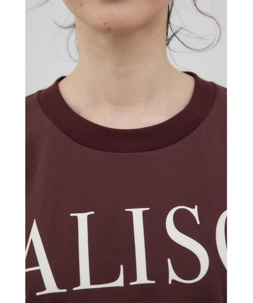 crie conforto(クリーコンフォルト)の「ALISO VIEJO Tシャツ(Tシャツ/カットソー・レディース・チャコールグレー/ホワイト/ブラウン・FREE)」の10枚目の写真