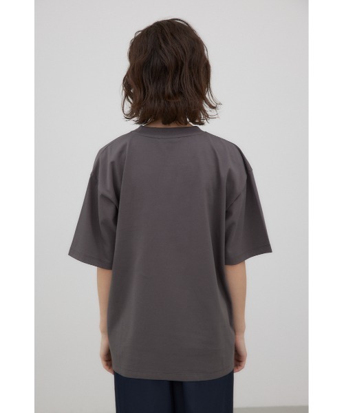 crie conforto(クリーコンフォルト)の「ALISO VIEJO Tシャツ(Tシャツ/カットソー・レディース・チャコールグレー/ホワイト/ブラウン・FREE)」の19枚目の写真