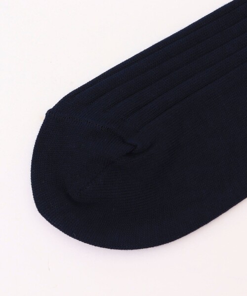NOLLEY’S（ノーリーズ）の「【nolnol/ノルノル】ロゴリブソックス（ソックス/靴下・レディース・ブラック/ネイビー/オフホワイト/ブラック系その他/グレー・FREE）」の18枚目の写真