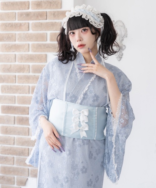 ROPE’ - ミラ　ROPEセットアップ&amp;レースニット セール】総レースセットアップ浴衣（浴衣）｜DearMyLove（ディア