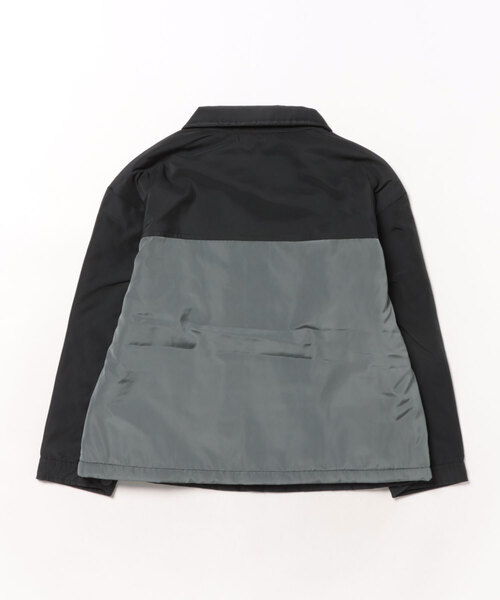 MAKE YOUR DAY（メイクユアデイ）の「バイカラージャケット■80～140cm（その他アウター・キッズ・カーキ/ブラック・80/130/110/100/140/120/90）」の11枚目の写真