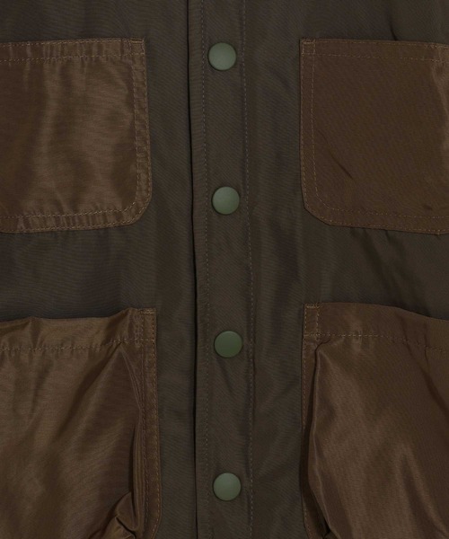 MAKE YOUR DAY（メイクユアデイ）の「バイカラージャケット■80～140cm（その他アウター・キッズ・カーキ/ブラック・80/130/110/100/140/120/90）」の16枚目の写真