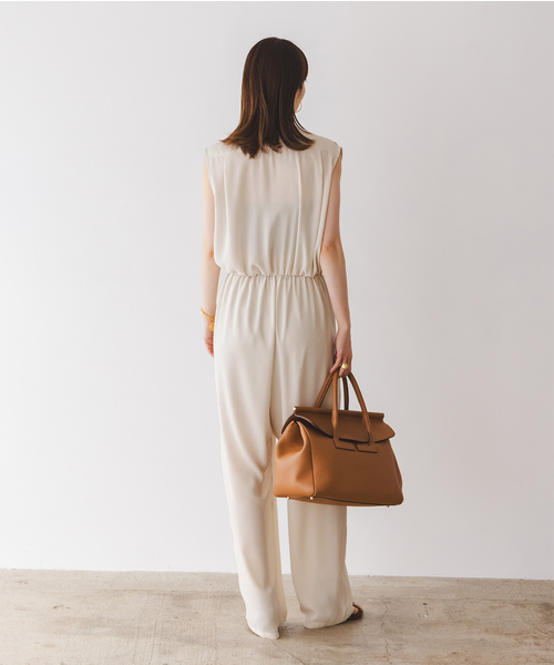 Noble（ノーブル）の「【洗える】ミリタリーバックサテン