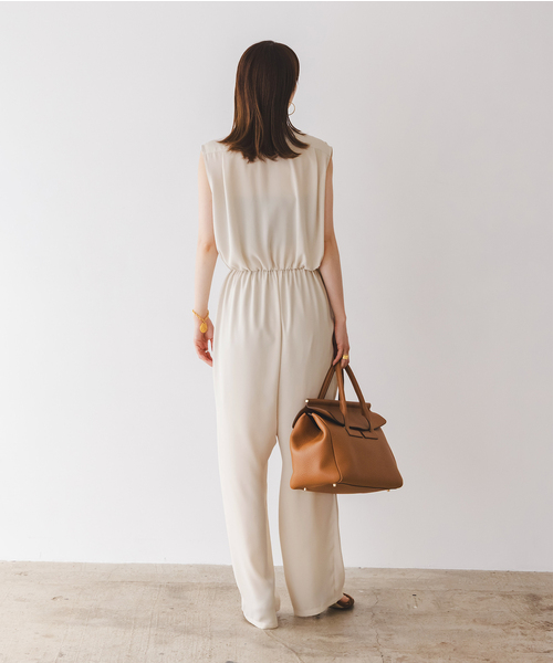 Noble（ノーブル）の「【洗える】ミリタリーバックサテン