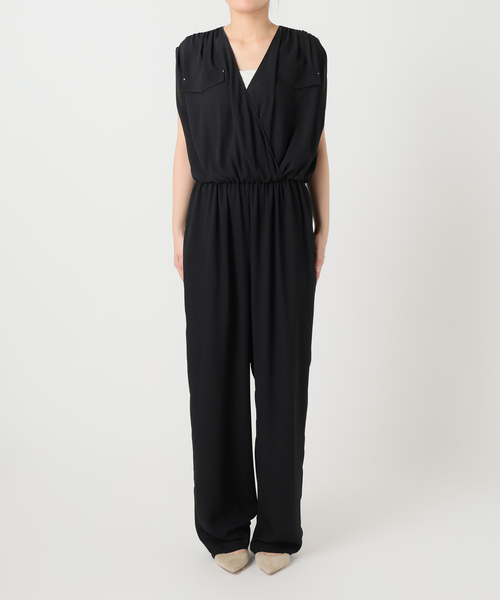 Noble（ノーブル）の「【洗える】ミリタリーバックサテン