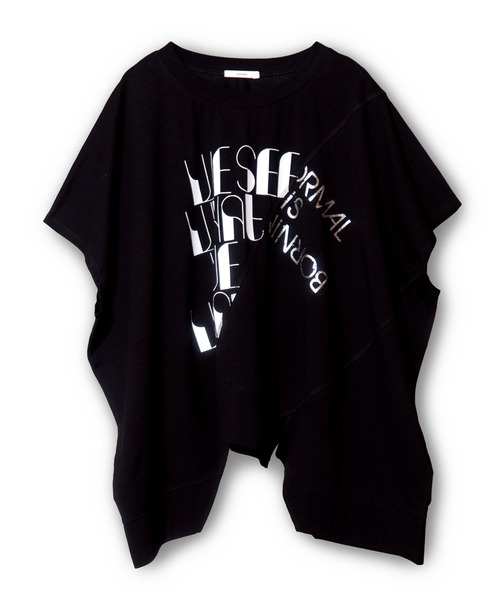 osmosisカットソー　3点 セール】切替プリントプルオーバー（Tシャツ/カットソー
