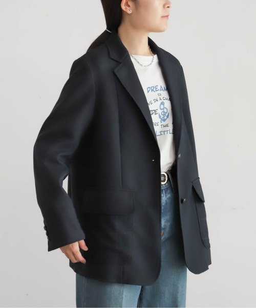 美品✨ Dominique France 絹麻綿 日本製 テーラードジャケット 秋を軽やかに彩る一着 ― Dominique France ジャケット ｜ 紳士服