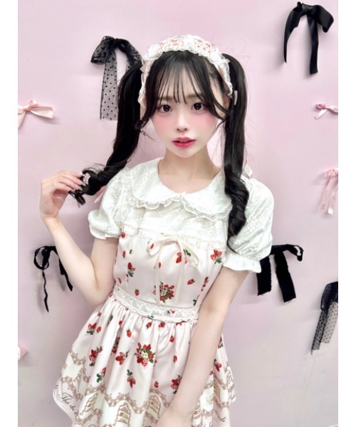 ワンピース Ank Rouge AFTERNOON TEA PRINT SET UP afternoon tea print set up - Ank Rouge(アンクルージュ)の