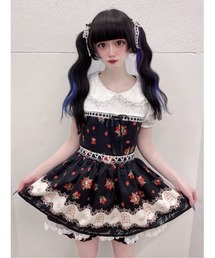 Ank Rouge | AFTERNOON TEA PRINT SET UP(ワンピース)