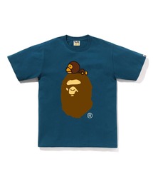A BATHING APE エイプ Tシャツ ジップ ブラック ブルー マイロ A BATHING APE エイプ Tシャツ ジップ ブラック ブルー マイロ