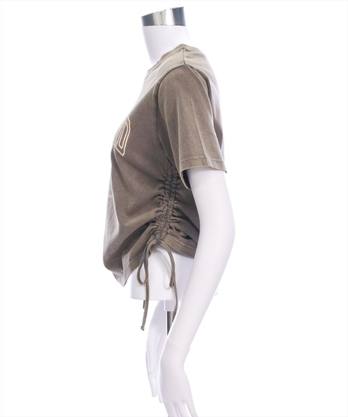 clear（クリア）の「カレッジプリントドロストTシャツ[着回し抜群 大人 カジュアル]≪SS新作≫（Tシャツ/カットソー・レディース・チャコールグレー/アイボリー/ピンク/マスタード・F）」の19枚目の写真