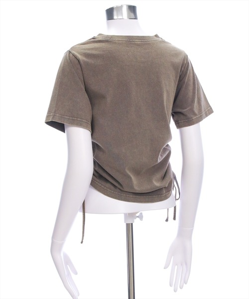 clear（クリア）の「カレッジプリントドロストTシャツ[着回し抜群 大人 カジュアル]≪SS新作≫（Tシャツ/カットソー・レディース・チャコールグレー/アイボリー/ピンク/マスタード・F）」の20枚目の写真