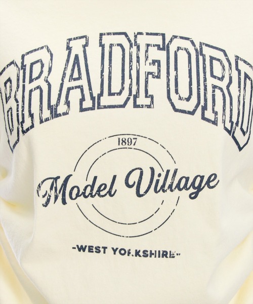 clear（クリア）の「カレッジプリントドロストTシャツ[着回し抜群 大人 カジュアル]≪SS新作≫（Tシャツ/カットソー・レディース・チャコールグレー/アイボリー/ピンク/マスタード・F）」の10枚目の写真