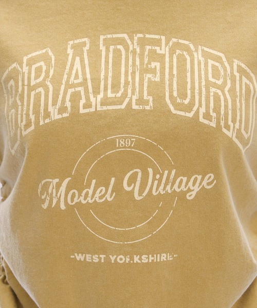 clear（クリア）の「カレッジプリントドロストTシャツ[着回し抜群 大人 カジュアル]≪SS新作≫（Tシャツ/カットソー・レディース・チャコールグレー/アイボリー/ピンク/マスタード・F）」の12枚目の写真