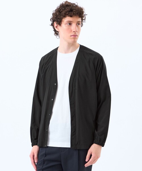 MACKINTOSH PHILOSOPHY（ﾏｯｷﾝﾄｯｼｭ ﾌｨﾛｿﾌｨｰ）の「ナイロンミニリップ パッカブルカーディガン（カーディガン/ボレロ・メンズ・ダークネイビー・38/40）」の13枚目の写真