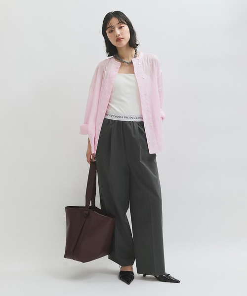 ADAM ET ROPE'（アダムエロペ）の「ムスビ3WAYワンショルダーバッグ（ショルダーバッグ・レディース・ブラック/カーキ/ワイン・FREE）」の5枚目の写真