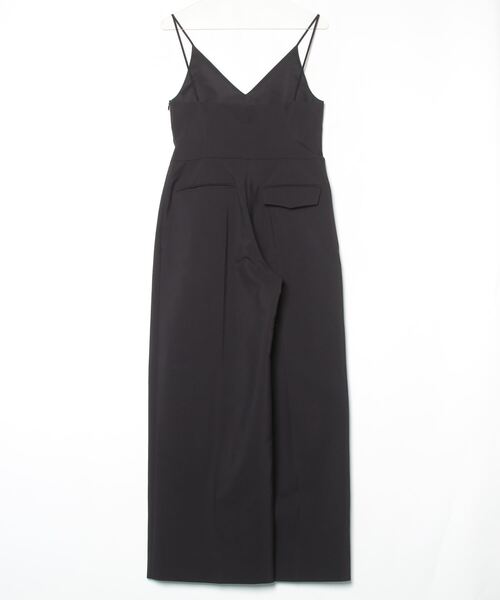 CINOH（チノ）の「DOUBLE CLOTH JUMP SUIT（サロペット/オーバーオール・レディース・ブラック・36）」の2枚目の写真