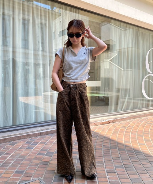 RAY CASSIN（レイカズン）の「フードスキッパーTシャツ（Tシャツ/カットソー・レディース・ネイビー/グレー/レッド/ホワイト系その他・FREE）」の5枚目の写真