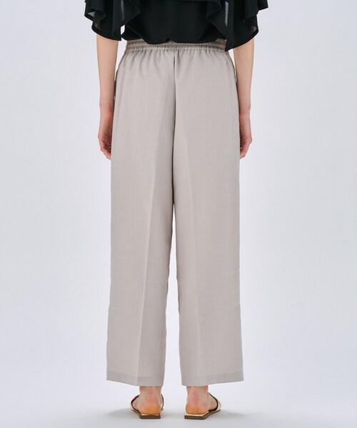 cloenc（クロエンス）の「【セットアップ／手洗い可】ドライタッチイージーワイドパンツ（その他パンツ・レディース・ダークブラウン/スミクロ/グレー・02/03/01）」の12枚目の写真