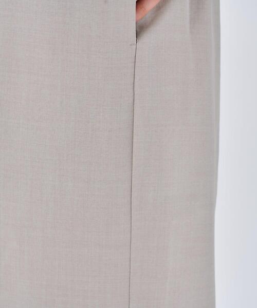 cloenc（クロエンス）の「【セットアップ／手洗い可】ドライタッチイージーワイドパンツ（その他パンツ・レディース・ダークブラウン/スミクロ/グレー・02/03/01）」の15枚目の写真