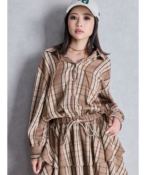 GYDA(ジェイダ)の「JEYSUS Gyda charm チョーカーネックレス(チョーカー・レディース・ブラウン/ブラック・FREE)」の5枚目の写真