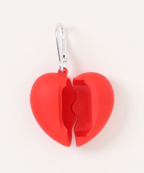 Fun & Daily（ファンアンドデイリー）の「Silicon Heart AirPods4 Case / エアポッズ４（ヘッドフォン/イヤホン・レディース・レッド・FREE）」の2枚目の写真