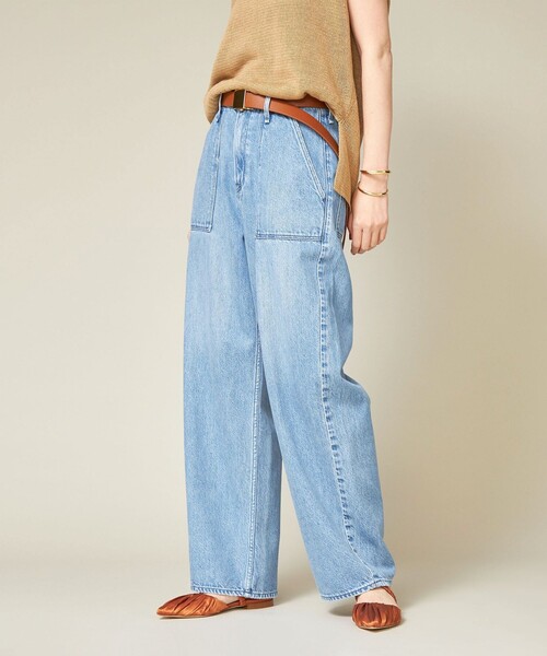 別注】＜upper hights for conte＞ベイカー デニムパンツ TOROIS