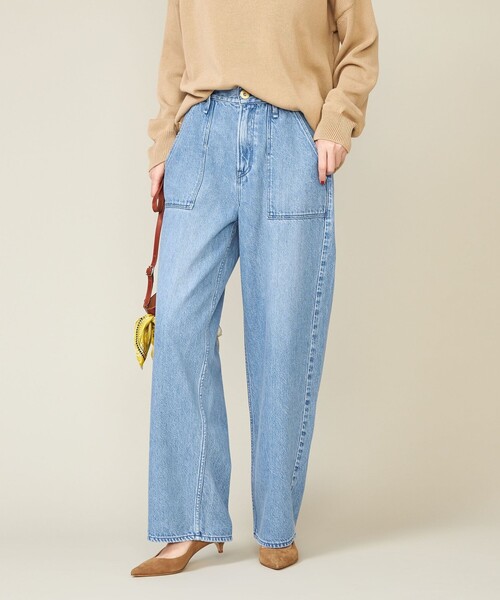 別注】＜upper hights for conte＞ベイカー デニムパンツ TOROIS