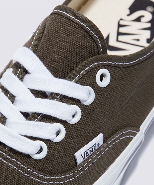 VANS（バンズ）の「VANS PREMIUM オーセンティック（スニーカー・メンズ・ベージュ/オリーブ・11/6/8/10/9/8.5/9.5/10.5/11.5/6.5/5/7/7.5/5.5/4.5/12/4）」の9枚目の写真