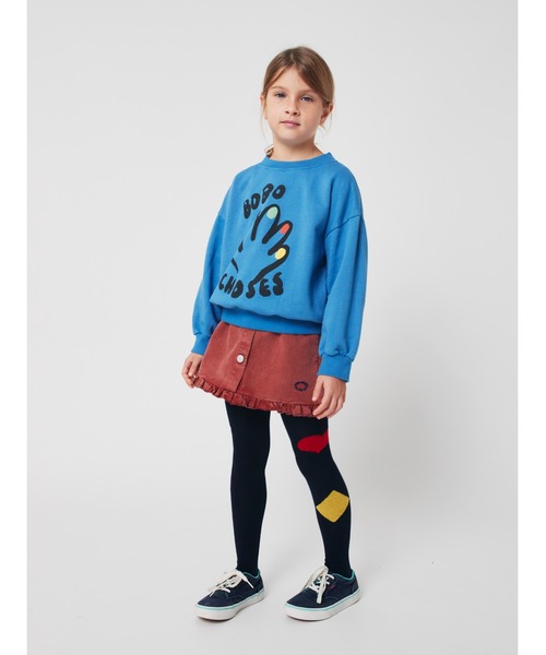BOBO CHOSES（ボボショーズ）の「Bobo Jocker tights（タイツ/ストッキング・キッズ・ダークネイビー・23-25/26-28/29-31/32-34/35-37）」の6枚目の写真
