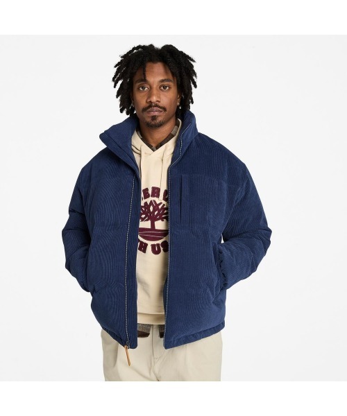 クーティー　ダウンジャケット　L　レオパード　コーデュロイ COOTIE / Corduroy Leopard Oversized Down Jacket -Leopard- | 80