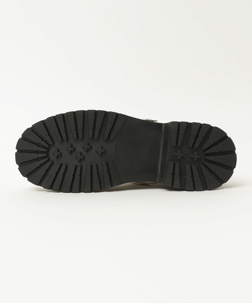 BEAMS HEART（ビームスハート）の「Tストラップ付 モカシン（モカシン/デッキシューズ・レディース・ワイン/ブラック/ホワイト系その他5・LARGE/MEDIUM/SMALL）」の7枚目の写真