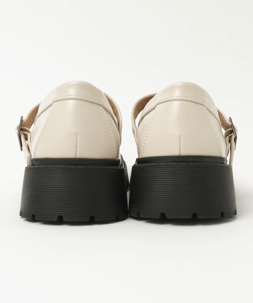 BEAMS HEART（ビームスハート）の「Tストラップ付 モカシン（モカシン/デッキシューズ・レディース・ワイン/ブラック/ホワイト系その他5・LARGE/MEDIUM/SMALL）」の9枚目の写真