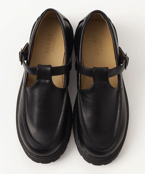 BEAMS HEART（ビームスハート）の「Tストラップ付 モカシン（モカシン/デッキシューズ・レディース・ワイン/ブラック/ホワイト系その他5・LARGE/MEDIUM/SMALL）」の14枚目の写真