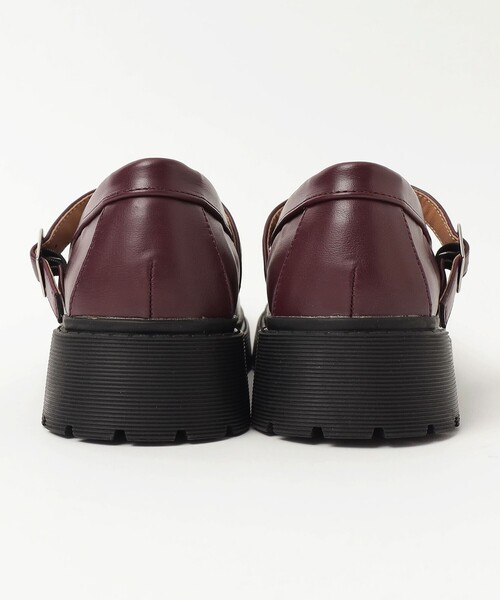 BEAMS HEART（ビームスハート）の「Tストラップ付 モカシン（モカシン/デッキシューズ・レディース・ワイン/ブラック/ホワイト系その他5・LARGE/MEDIUM/SMALL）」の21枚目の写真