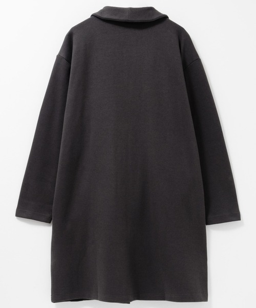 Mossimo（モッシモ）の「MOSSIMO ポンチショールカーディガン【ユニセックス】（カーディガン/ボレロ・メンズ・ブラック/チャコールグレー・L/M/S/XL）」の3枚目の写真