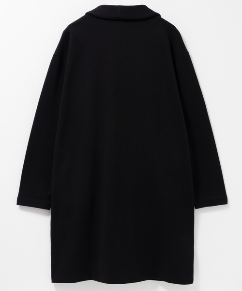 Mossimo（モッシモ）の「MOSSIMO ポンチショールカーディガン【ユニセックス】（カーディガン/ボレロ・メンズ・ブラック/チャコールグレー・L/M/S/XL）」の4枚目の写真