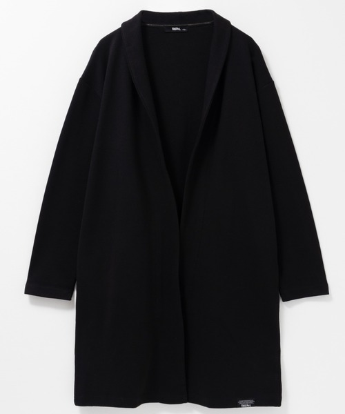 Mossimo（モッシモ）の「MOSSIMO ポンチショールカーディガン【ユニセックス】（カーディガン/ボレロ・メンズ・ブラック/チャコールグレー・L/M/S/XL）」の15枚目の写真