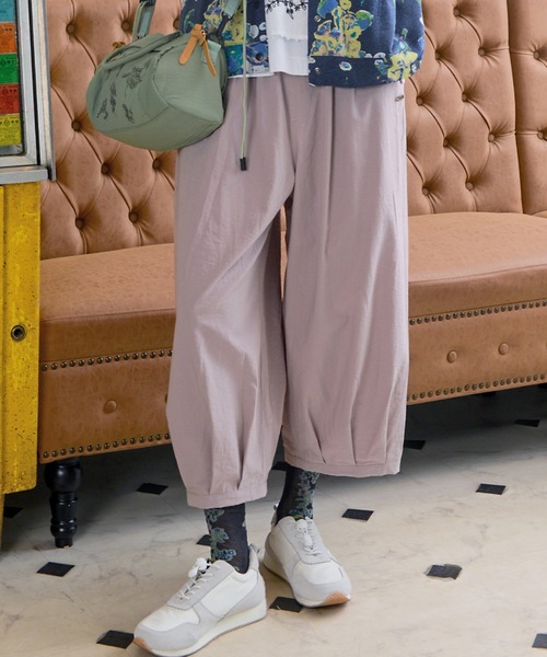 スーパーハッカ（SUPER HAKKA）/コットンレーヨンナイロンワッシャーコクーンパンツ セール】コットンレーヨンナイロンワッシャーコクーンパンツ（その他