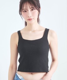 aimerfeel（エメフィール）の「コットンワッフル ノンワイヤー ブラトップ（タンクトップ）」