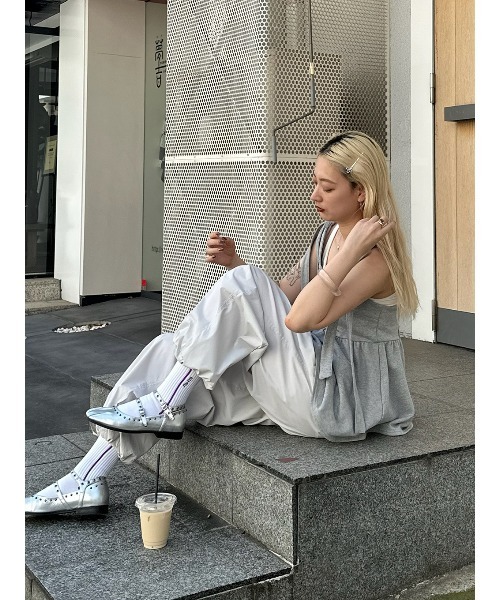 FILMY WIDE STRAIGHT PANTS（スラックス）｜ELCHELE（エルチェレ