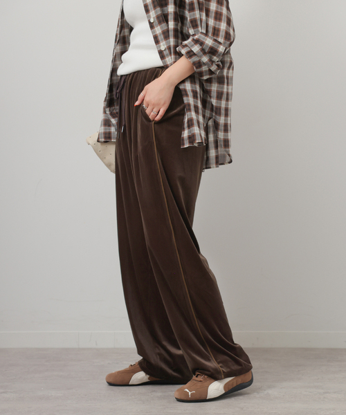 セール】ベロアコードライントラックパンツ（その他パンツ）｜JOURNAL