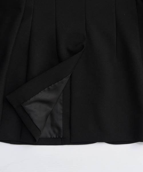 PRANK PROJECT（プランクプロジェクト）の「スクエアネックジャケット / Square neck jacket（その他アウター・レディース・ブラック/グレー・FREE）」の8枚目の写真