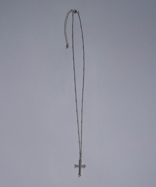 Ellno Loset（エルノロゼット）の「ストーンクロスネックレス（ネックレス・メンズ・シルバー・FREE）」の2枚目の写真