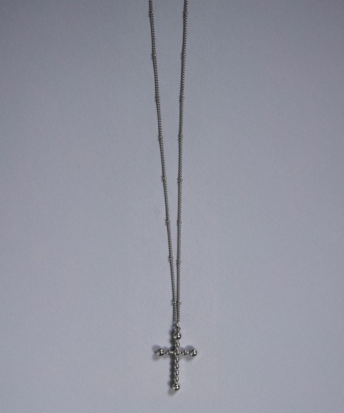 Ellno Loset（エルノロゼット）の「ストーンクロスネックレス（ネックレス・メンズ・シルバー・FREE）」の3枚目の写真